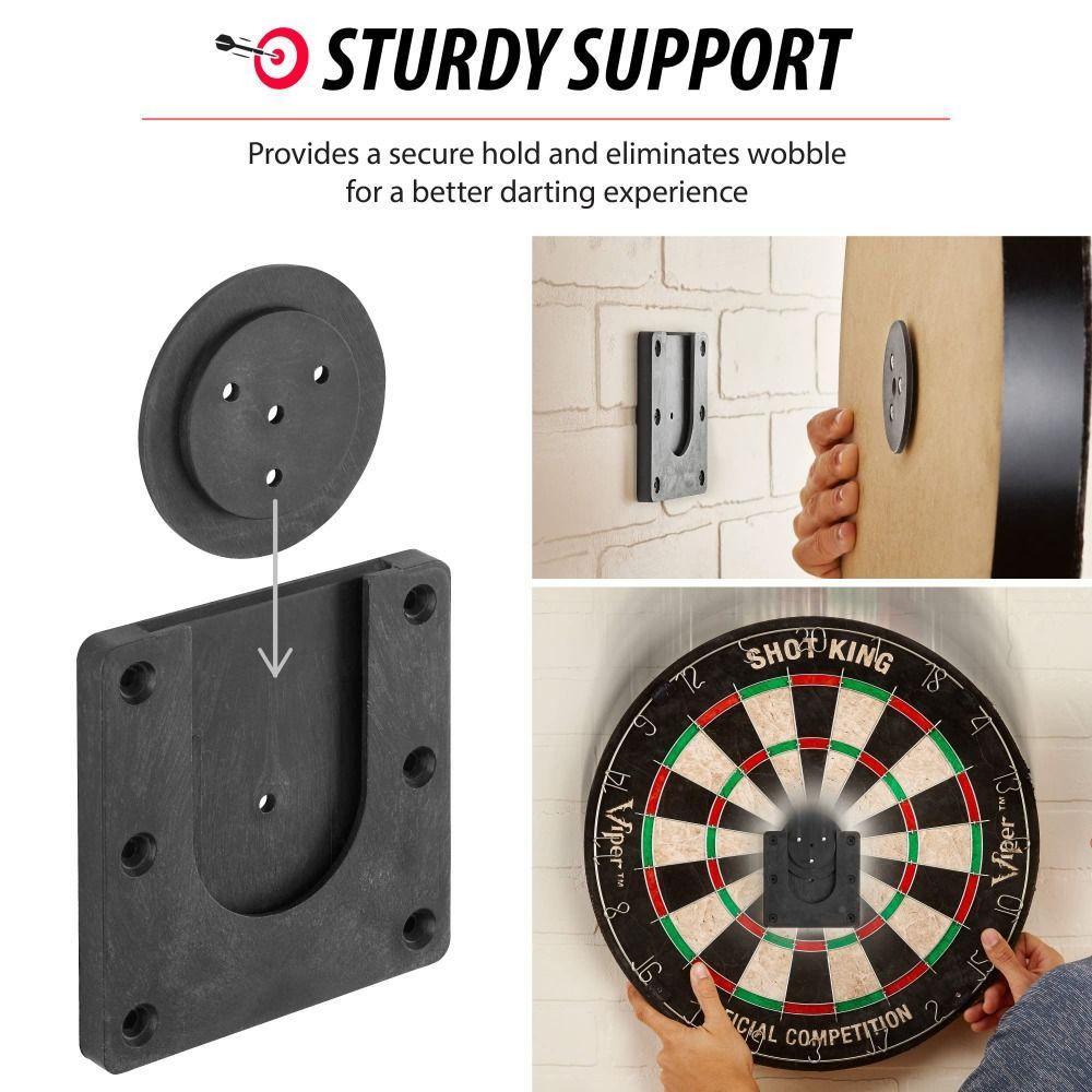 Professional Dartboard Mounting Bracket Kit Dart Board Display Stand Kit Games Wall Garage