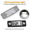 2pcs White LED License Number Plate Light Bulb For Volvo C30 2008-2013 License Plate Light Number Plate Lamp