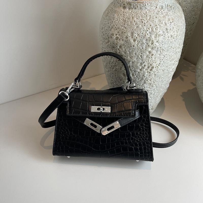 New fashion classic stone pattern small Kaibaoli portable shoulder oblique span trendy women's bag