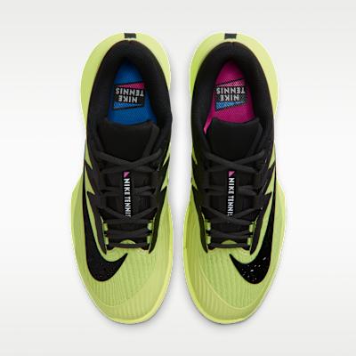 Women's Sneakers Nike Court Air Zoom Vapor Pro 3 HC Light Lemon Twist Black (Women's)