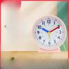 Children's Alarm Clock Metal Seat Clock Mute with Lights with Alarm Clock Creative Table Clock Teaching Alarm Clock Learning Multi-function