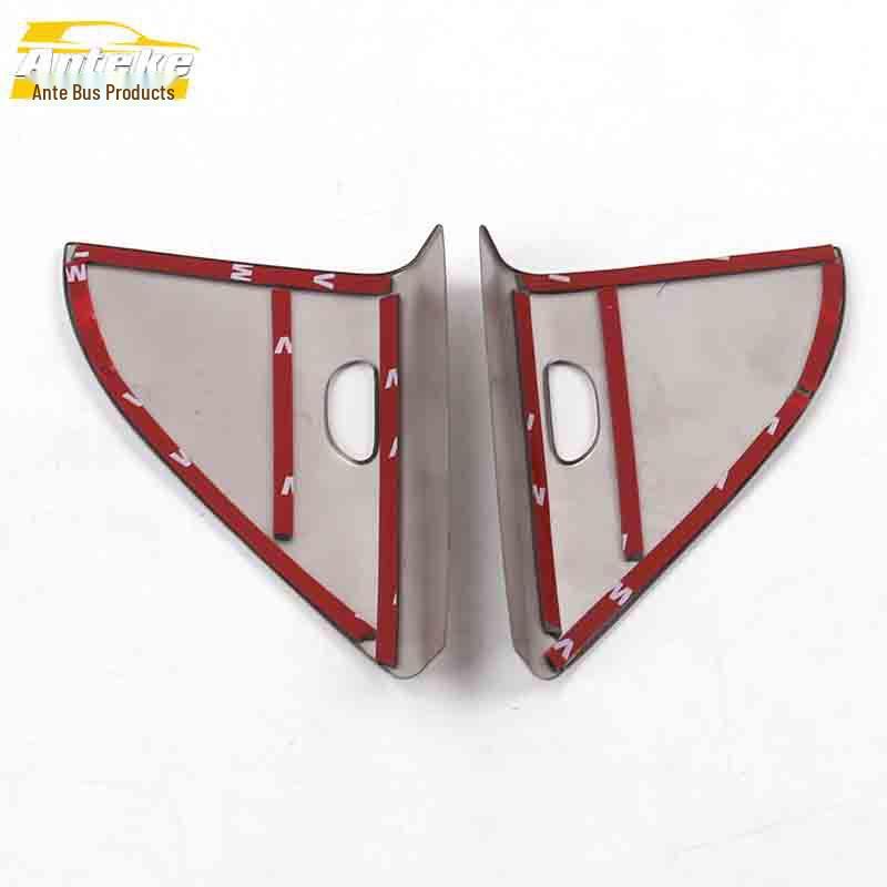 Kicks A-Pillar Triangle Decorative Frame Center Console Sticker - Car Accessories
