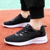 Fashion Mens Cushioned Walking Running Shoes Sneakers Thick Soles Light Weight Breathable for Everyday Jogging Workout,Athletic