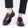 Business Casual Leather Shoes Men Shoes Retro Moccasins Men Flats Shoes