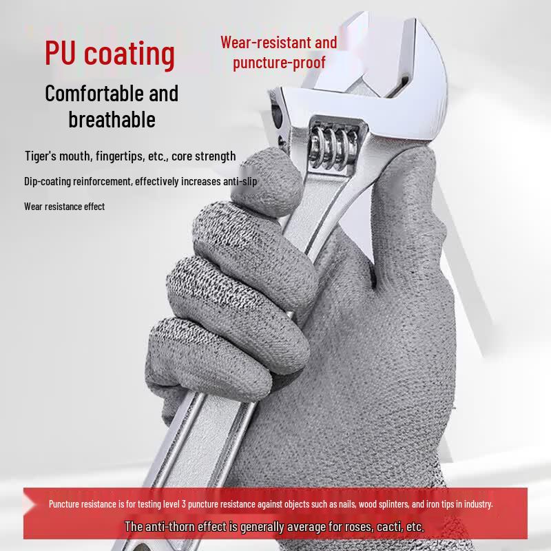 Shenglai Level 5 Cut-Resistant Work Gloves
