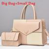 Pu Patching Crossbody Bag With Contrast Color Blocks And Magnetic Closure For Daily Use