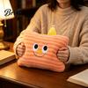 Office Desk Nap Pillow Cartoon Plush Hand Pillow, Winter Non-Electrical Warming Muff, Soft Home Relaxation Throw Cushion for Cold Weather, Home,