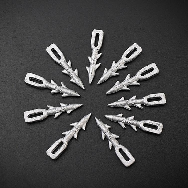 10Pcs Fishing Weight Ladder Fishing Sinkers Corrosions Resistant Suitable For Night Fishing & Different Water Conditions
