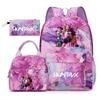 Kpopn Witch Hunter Backpack Elementary School School Style School Bag Travel Backpack Three-Piece Set