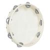10in Interactive Wood Hand Drum Sheepskin Tambourine Percussion Instrument Toy for Kids Music Education Fun Instrument