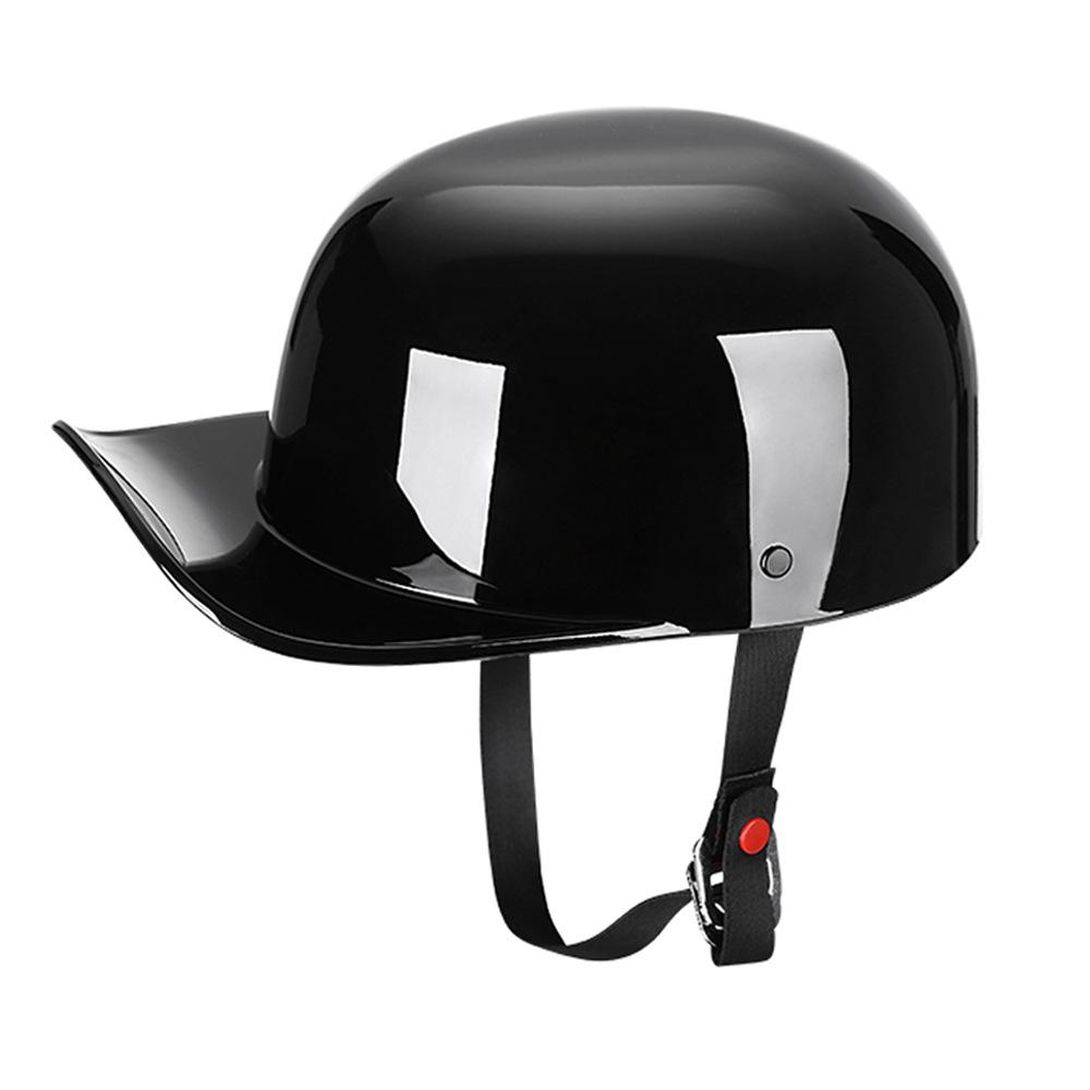 Retro Motorcycle Helmets DOT Approved Half Helmet Vintage Classic Fashion Cool Personality Capacete De Moto Helmet Men Women