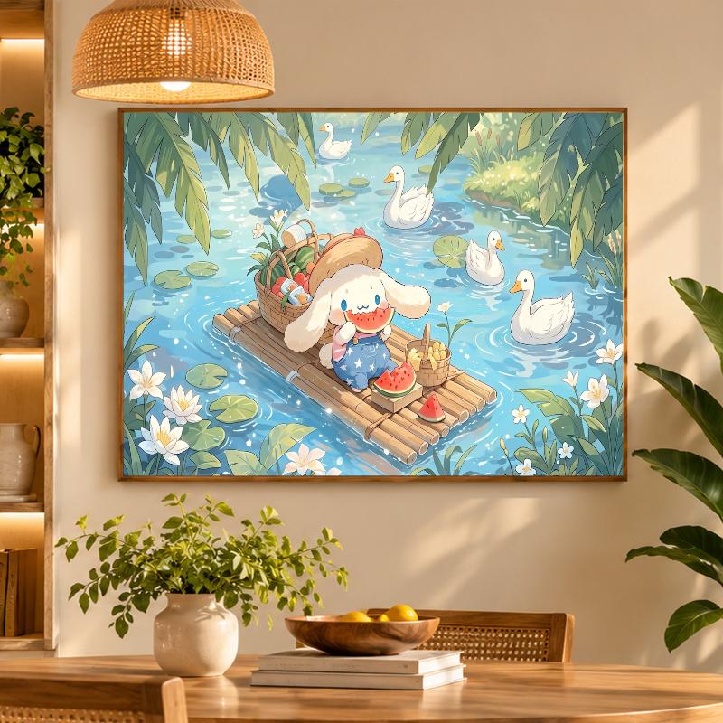 5D Diamond Painting Cinnamoroll DIY Full Drill Diamond Art Kit Home Decoration