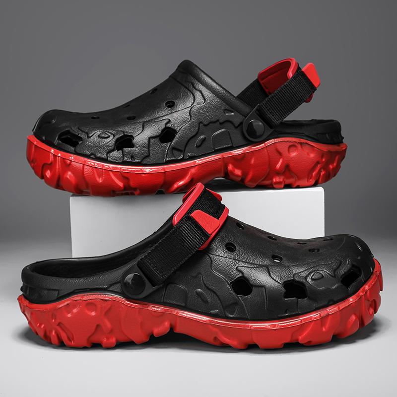 2025 Wholesale EVA Men's Clogs Beach Shoes Lightweight  Plastic Clogs Men Beach Slippers Working Sandals With Men Clogs Mules