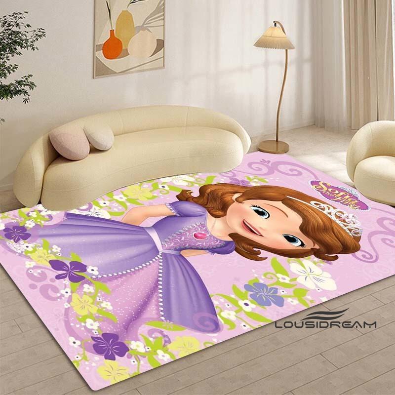 

Cartoon Sofia the First Princess Pattern Rug - Room Decor, Machine Washable and Soft, Perfect for Bedroom Playmat, Living Room 60x90cm