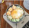 Pure Titanium Lightweight Camping Noodle Bowl & Bento Box with Lid - Picnic & Cookware Set