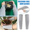 Cut Resistant Farmers Sleeves Protective Arm Sleeves for Thin Skin And Bruising Arm Guard with Thumb Hole for Work Gardening Farming