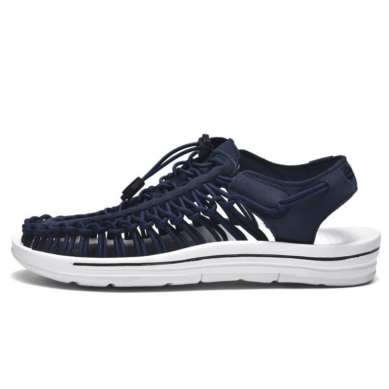 Large Breathable Sandals for Women, Casual Woven Sandals, Beach Women's Shoes, Couple's Shoes