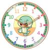 8-Inch 20Cm Wall Clock Living Room Home Cartoon Early Education Clock Children'S Bedroom Wall Hanging Mute Clock Table