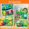 Animal Frog Life Cycle Jigsaw Puzzle Game For Kids Cognitive And Skills Shape