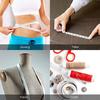 5Pcs Measuring Tape Flexible Body Measuring Ruler Double Scale Sewing Ruler for Weight Loss Tailoring