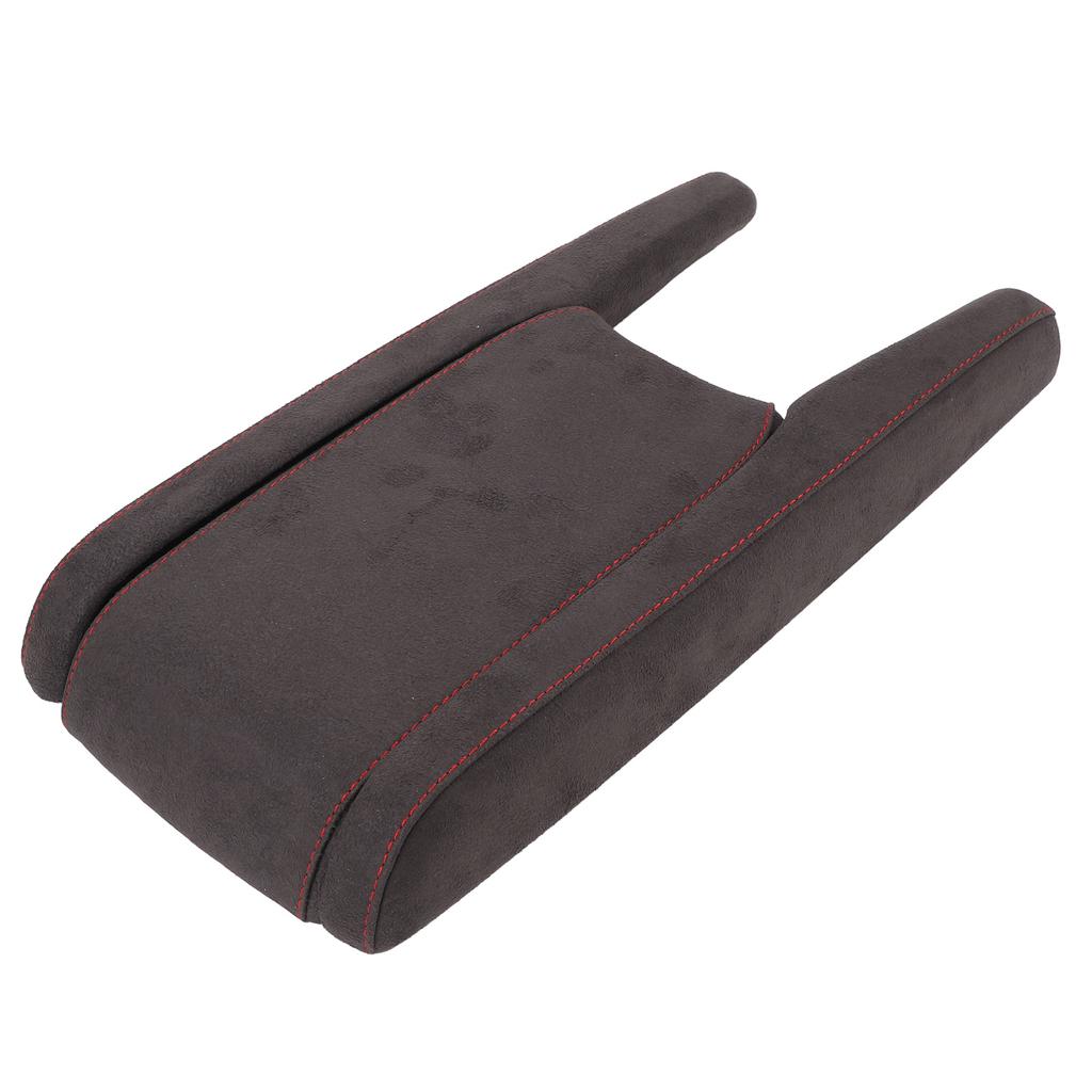 Armrest Cover Suede Interior Center Console Armrest Box Panel Cover Trim for   10th Gen 2016 To 2020