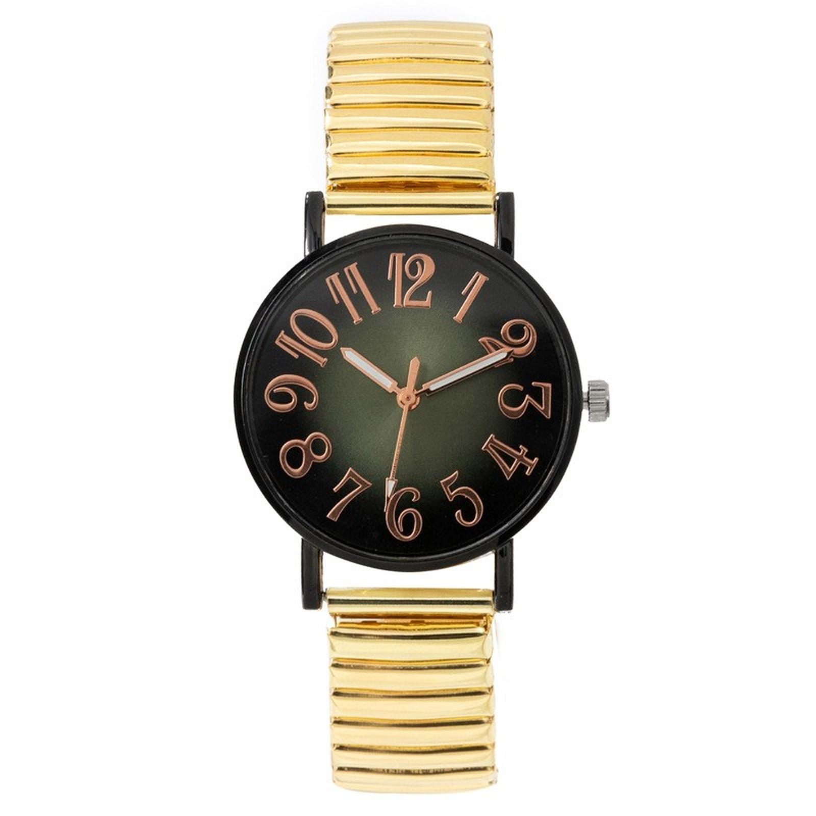 

Жіночий Модний Шкіряний Годинник One Size золотий