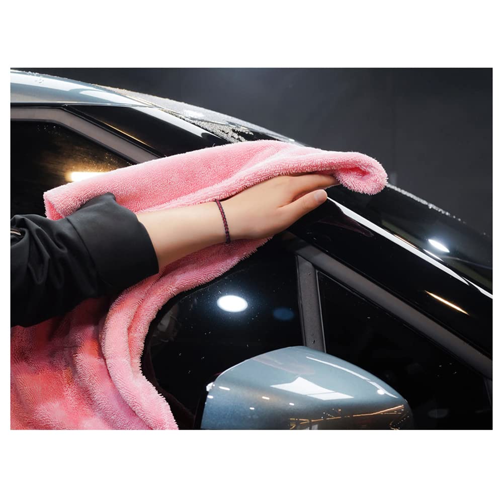 PURESTAR Super Absorbent Towel for Car Washing, Absorbs Absorption Instantly and Won't Squeeze
