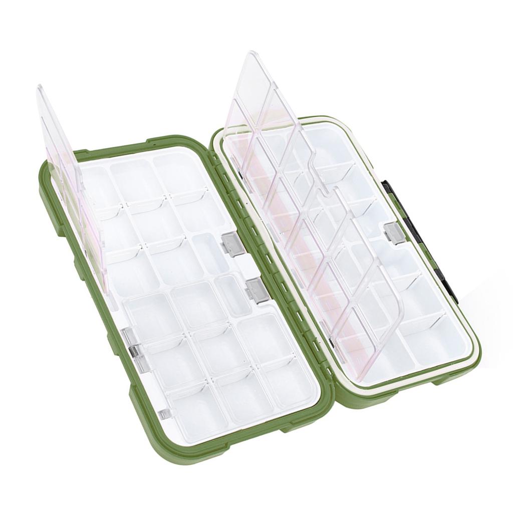 ABS Waterproof Fishing Tackle Box Bait Lure Hooks Storage Case   Container Accessory