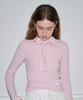Baitalssain Tie Long Sleeve T-Shirt (3C) (Pink)