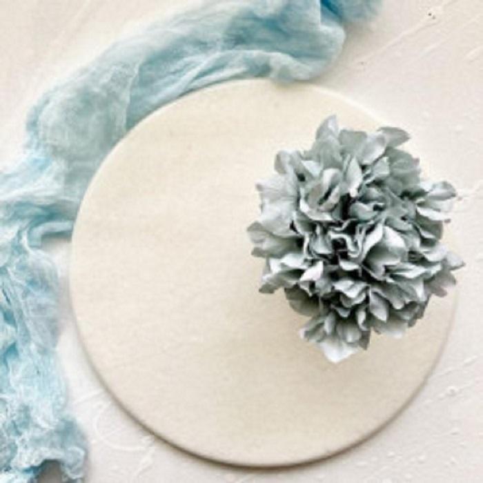 

Akayev Marble 28 Cm White Round Presentation Plate