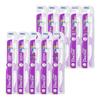 Zahnarzt Kohlefaser Weiche Zahnbürste (10er-Pack)