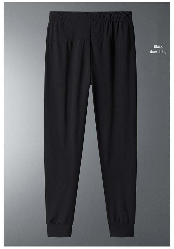 Men's Summer Quick-Dry Ice Silk Sports Pants