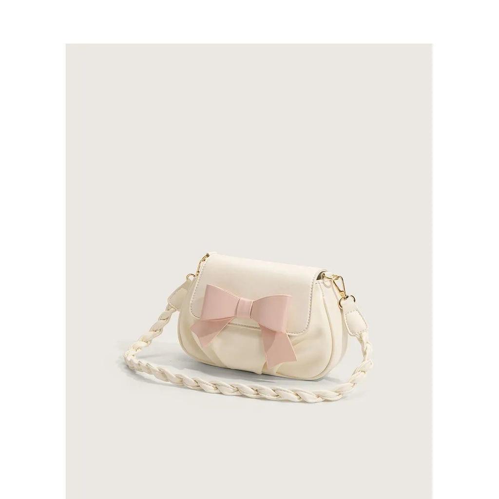 Sweet pleated cloud bag one-shoulder messenger bag