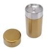 Tea Canister Gold 304 Stainless Steel Sealed Damp Proof Coffee Sugar Tea Leaf Jar