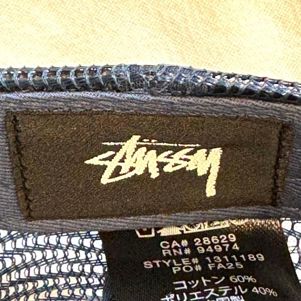 Used New Stussy CURSIVE STITCH SNAPBACK TRUCKER