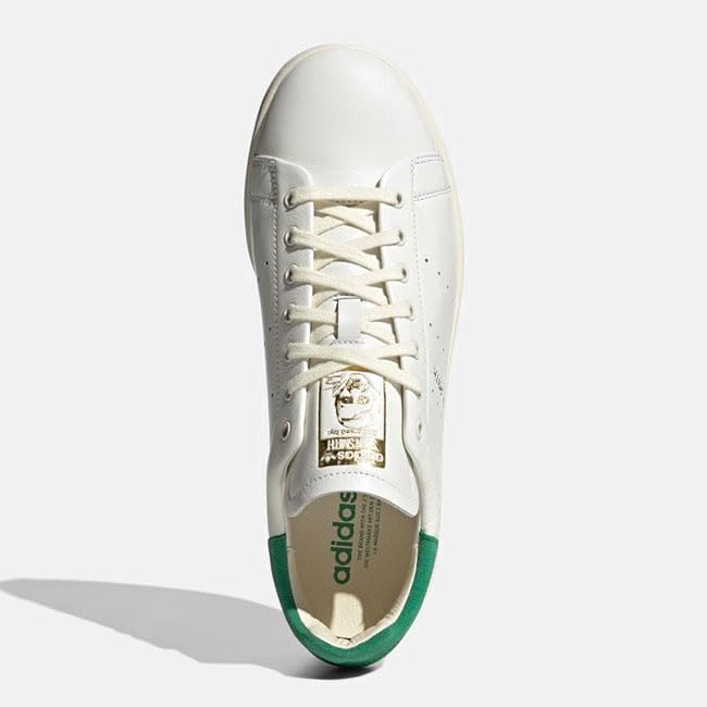 Adidas Originals STAN SMITH LUX Stan Smith Luxury Leather Sneakers IF8844 Shoes Men's Women's [27.0cm-White/Green(IF8844)]