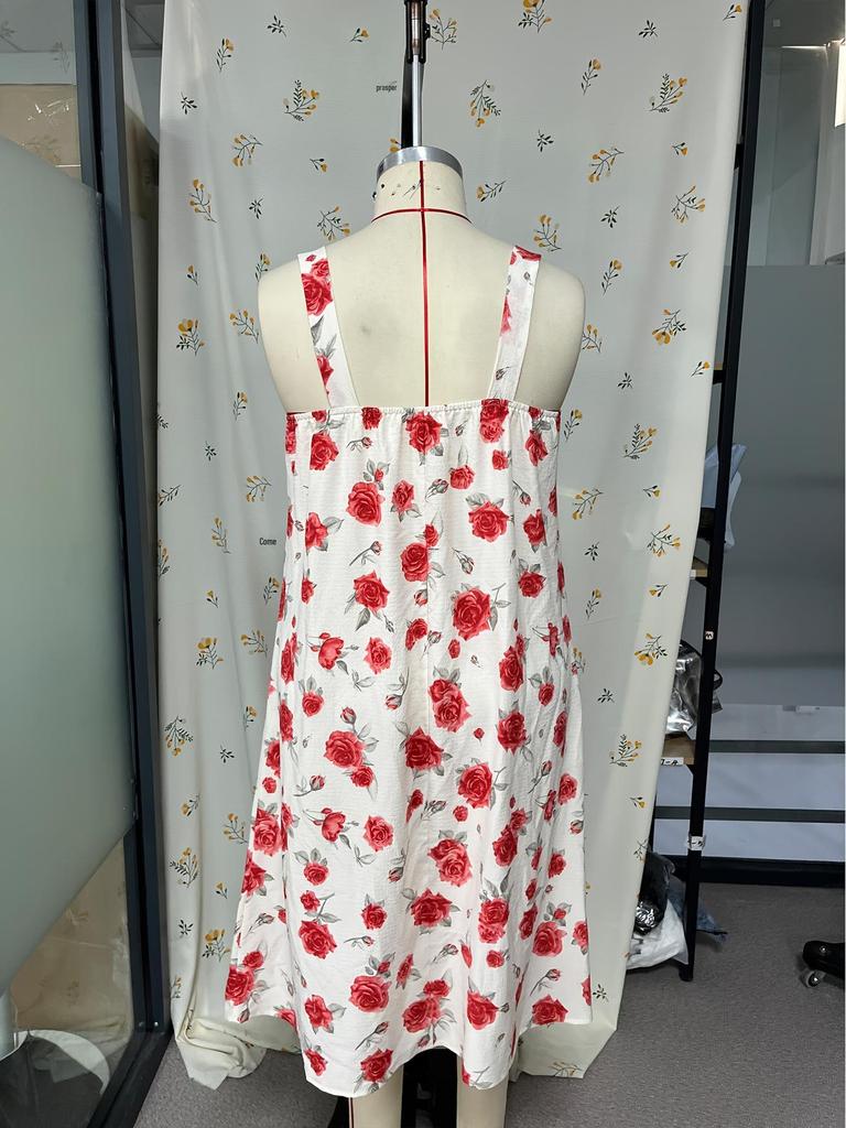 Plus Size Women's Sexy Sling Nightgown - Long, Comfy, Fashionable Homewear