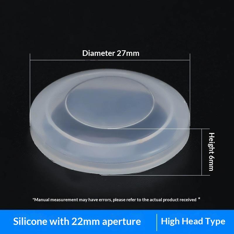 Flachkopftaster Schutzabdeckung 16/19/22mm Transparent Staubdicht