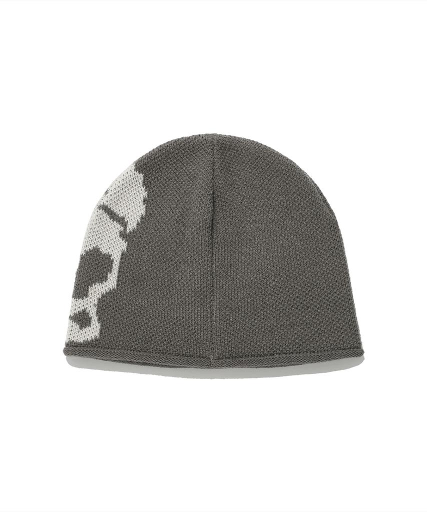 NICEGHOSTCLUB Skull Head Knit Bucket Hat_Charcoal(Ng2Esuab21A)