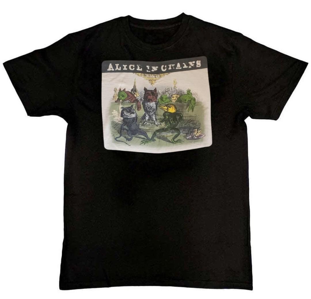 RARE Vintage 1995 Alice In Chains Graphic Print T-Shirt S