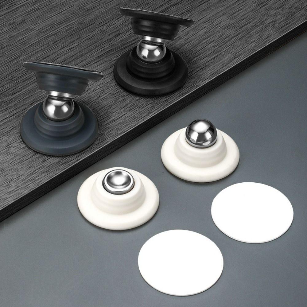 Windproof Magnetic Door Stopper Free-punch Doorstop Silent Door Suction  Door Rear