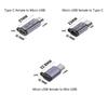 Usb-C To USB USB Adapter TypeC Female To Usb Male Converter for Phone Tablet Camera Charging Adaptor