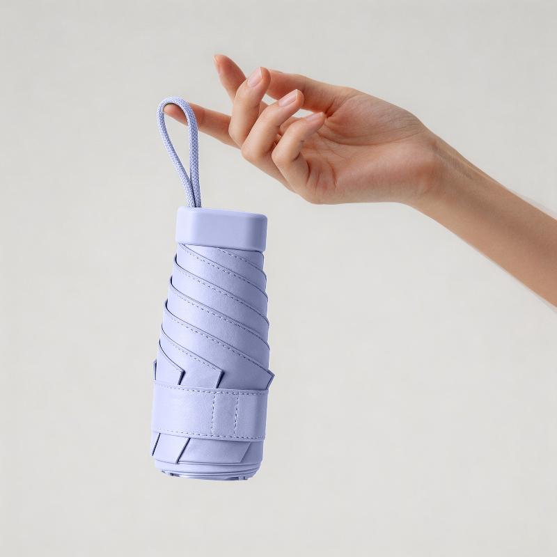 Portable Mini UV Umbrella Perfect For Travel Lightweight Solution For Sunny Weather