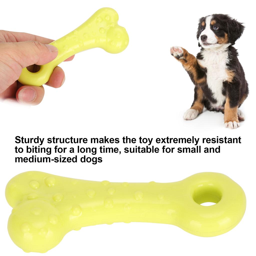 Bone Shape Dog Chew Toy Pet Teeth Cleaning Playing Sticks Dog Interactive Bite Toy