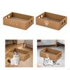 Katzen-Kratzbrett aus Pappe, großer Möbelschutz, Bettkratzer