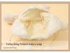 Warm, Plush, Cute Ear Protection Hat for Baby Girls - Autumn/Winter Windproof Travel Turban