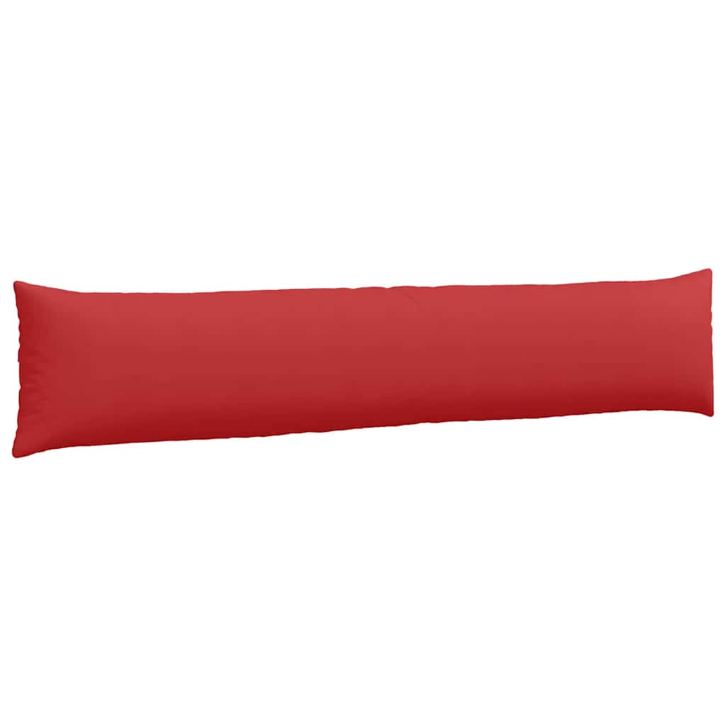 Sofa Cushions 2 Pcs Red 200 X 40 Cm Fabric