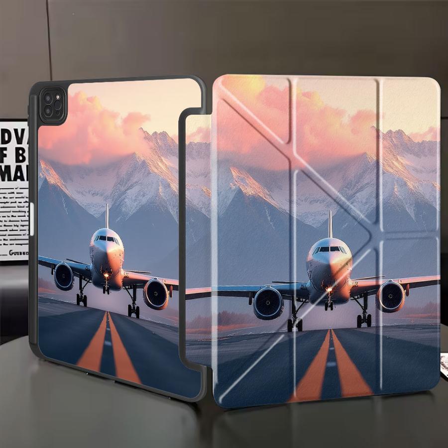

Glow Peak Чехол-подставка для планшета Takeoff Pic Holder для iPad Air 4 5 M3 M2 1 2 M4 11 дюймов Pro 2025 Mini 6 7 Pro 11-го 10-го 9-го 8-го 7-го iPad Mini 6 8.3