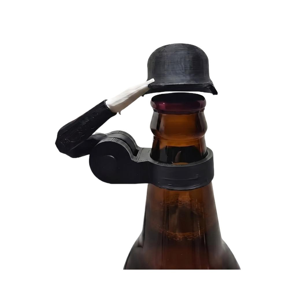 Bottle Helmet Beer/helmet Bottle Holder Beer Is Used To The Of Beer