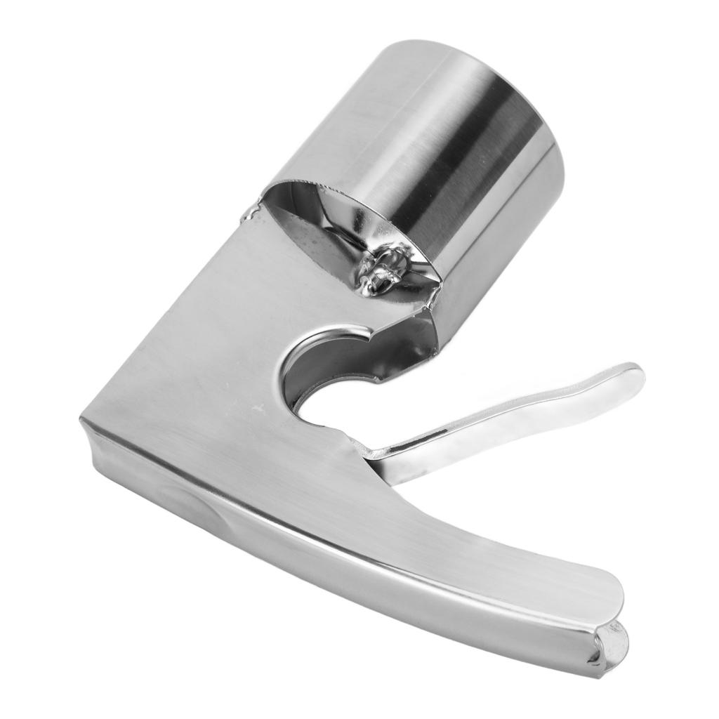 Cylinderglasskopa S304 Rostfritt stål Cylinder Ergonomisk design Justerbar tjocklek Gammal